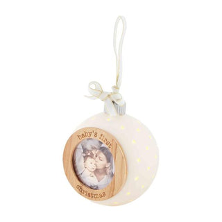 baby's first christmas light up ornament