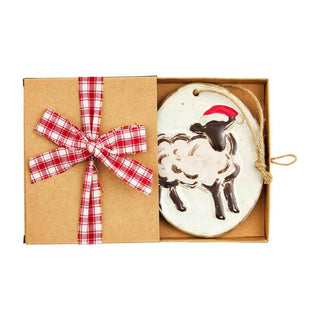 christmas sheep ornament