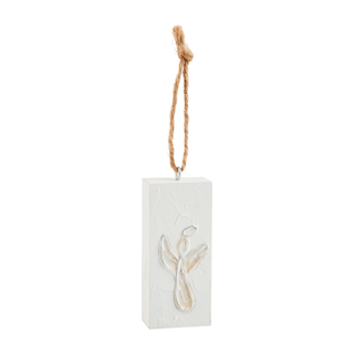 angel hand painted ornament