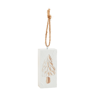 tree painted ornament