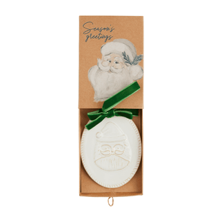 season's greetings layered ornament