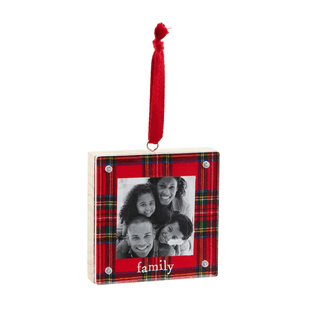 family wood & acrylic frame