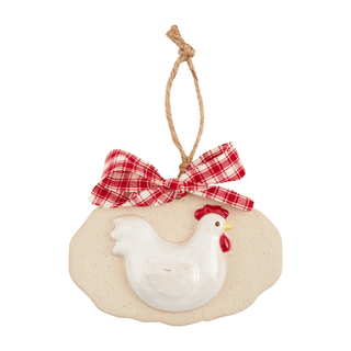 assorted farm animal ornaments