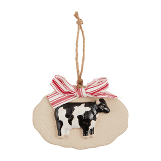 assorted farm animal ornaments