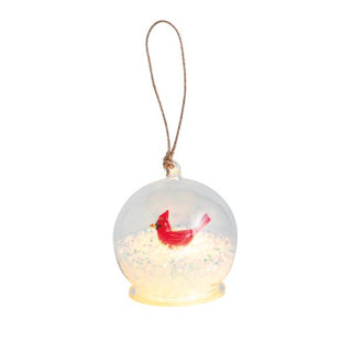 cardinal light up ornament