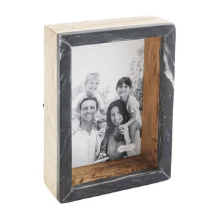 black marble 5x7 picture frame