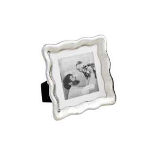 square wavy metal mini frame