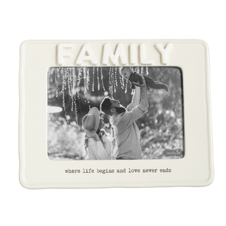 ceramic family photo frame