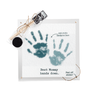 mom acrylic handprint frame