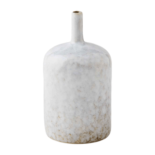 large reactive long neck vase