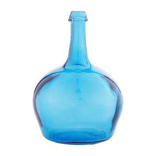 green bottleneck glass vase (Copy)
