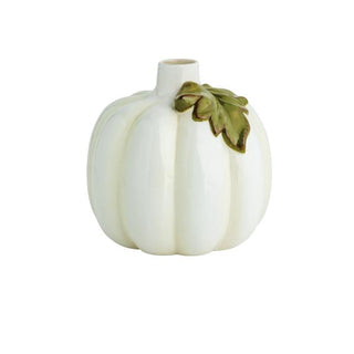 large ceramic pumpkin bud vase