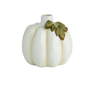medium ceramic pumpkin bud vase