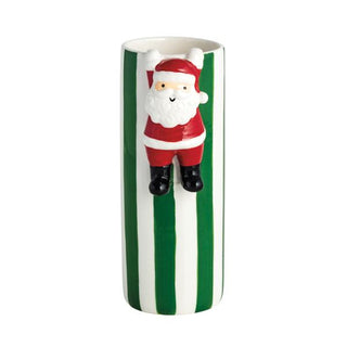 hanging santa bud vase