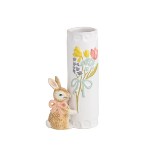 bunny bow bud vases - assorted