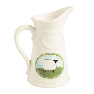 mini farm animal pitcher vases - assorted
