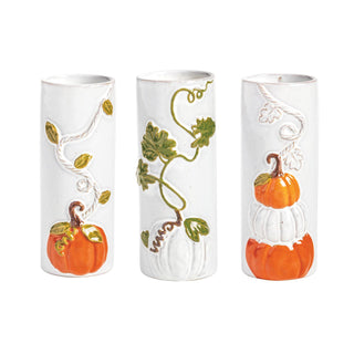 pumpkin vine stem vases- assorted