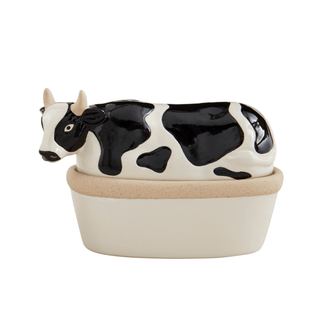 cow lid and dish set