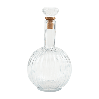 glass door knob decanters - assorted