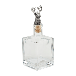 deer decanters - assorted