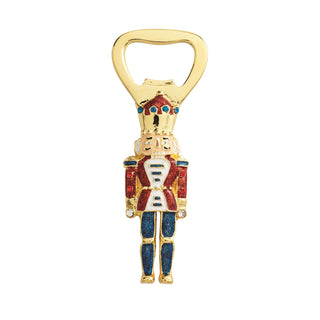 bedazzled christmas themed bottle openers - assorted