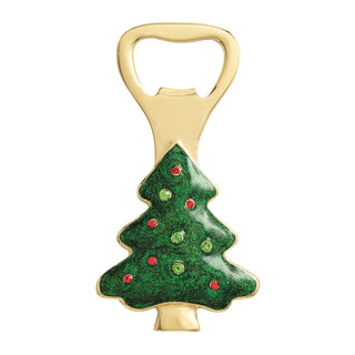 bedazzled christmas themed bottle openers - assorted