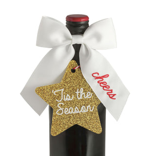 bow topper & gift tag set