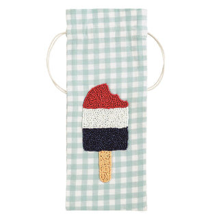 americana beaded wine bags - assorted