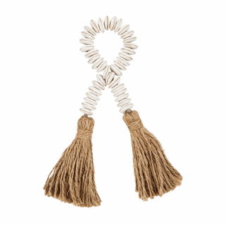 beaded tassel napkin ring - assorted