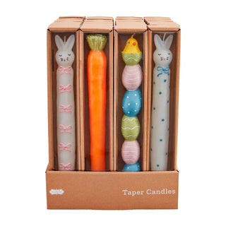 easter taper candles