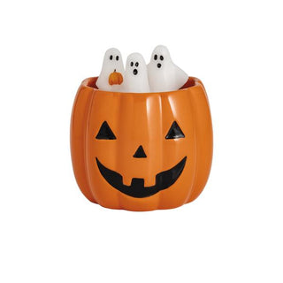 jack-o-lantern figural candle