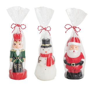 christmas flameless candles - assorted
