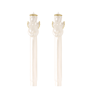 gold christmas tapers - assorted