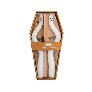 ghost taper candle set