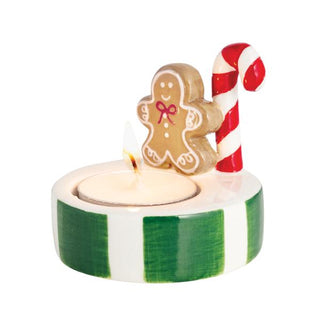 gingerbread tea light holder