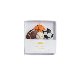 sports figural birthday candle