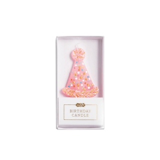 birthday hat figural birthday candle