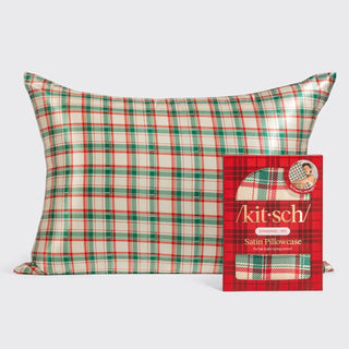 standard satin pillowcase - holiday edition