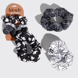 3pk spiderweb cloud scrunchies