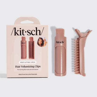 hair volumizing clips - terracotta