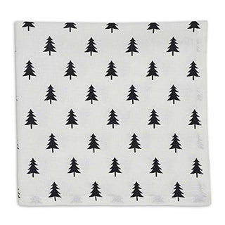 christmas tree farm print napkins, set of 4