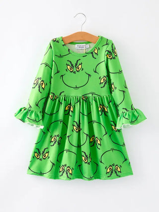 grinch christmas dress
