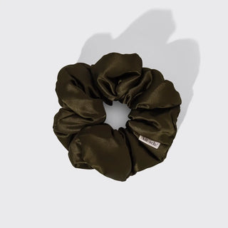 pillow scrunchie in satin - assorted