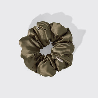 pillow scrunchie in satin - assorted