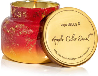 glimmer collection apple cider social signature candle 19 oz