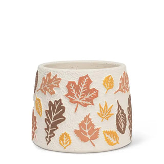 fall leaves planters - assorted