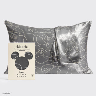 standard satin pillowcase - mickey mouse