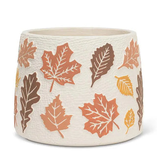 fall leaves planters - assorted