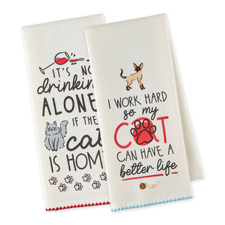 kitten around dishtowels - assorted