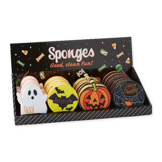 spooky halloween sponges - assorted
